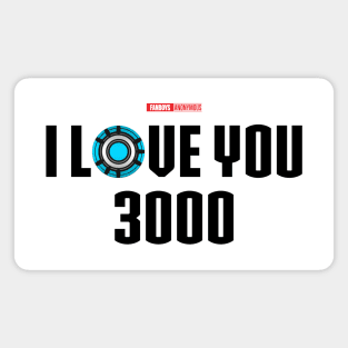 I Love You 3000 v5 (black) Magnet